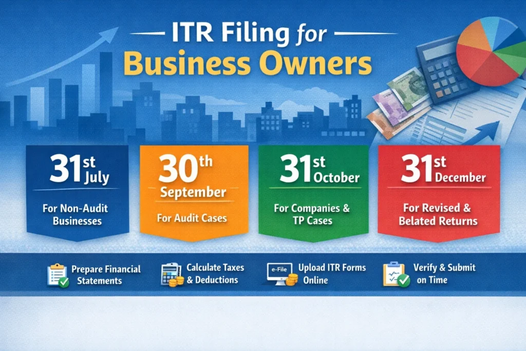 ITR Filing for Small Business Owners — What You Need to Know
