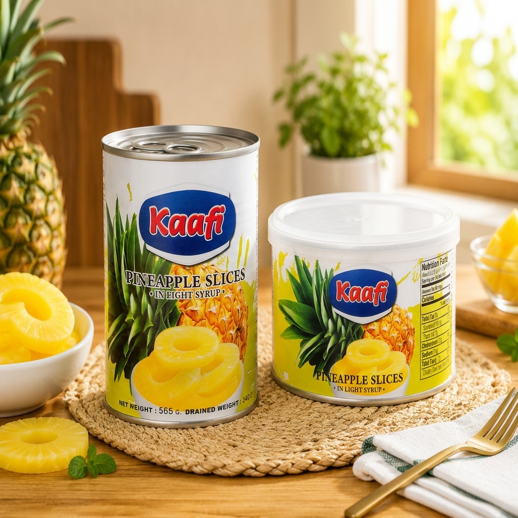 Canned Fruits & Vegetables