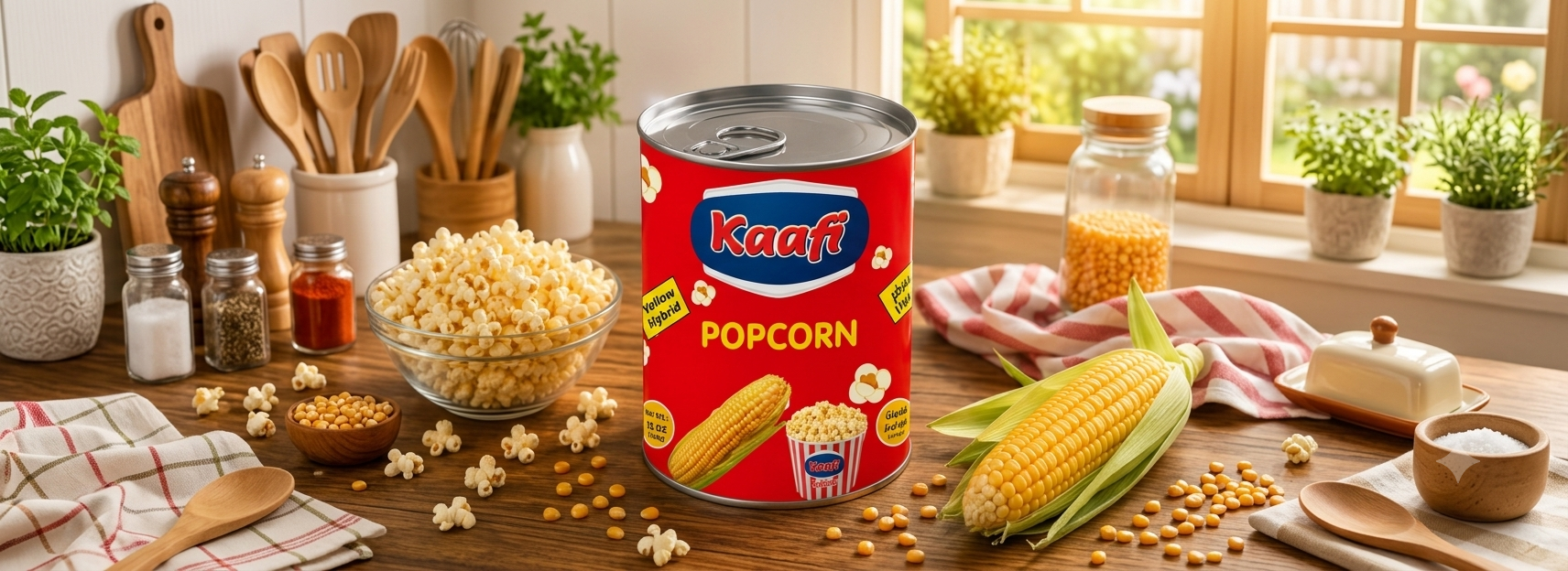 Kaafi Canned Popcorn