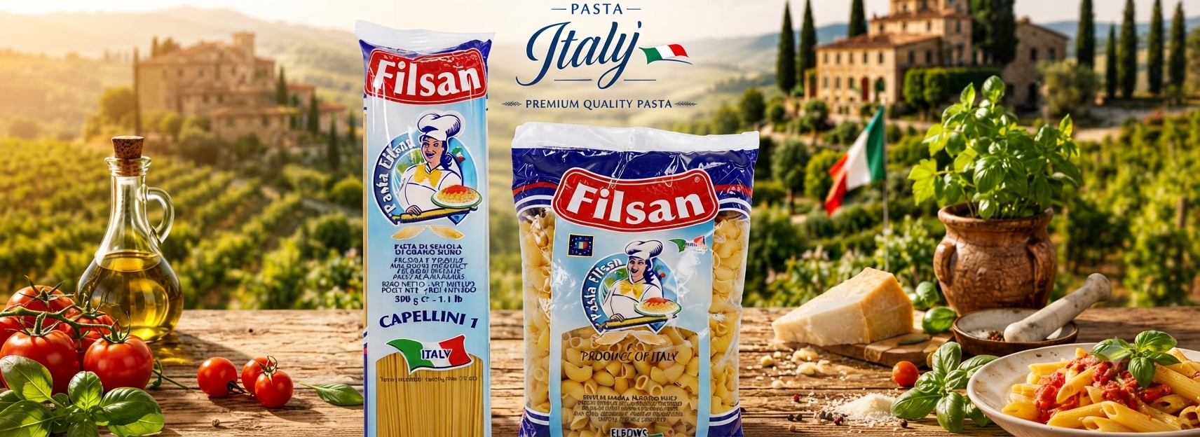 Filsan Premium Italian Pasta Range