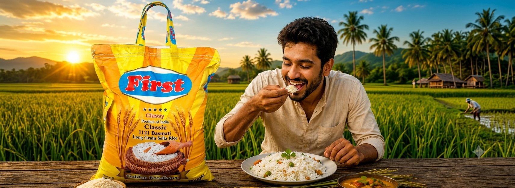 First Indian Basmati Rice