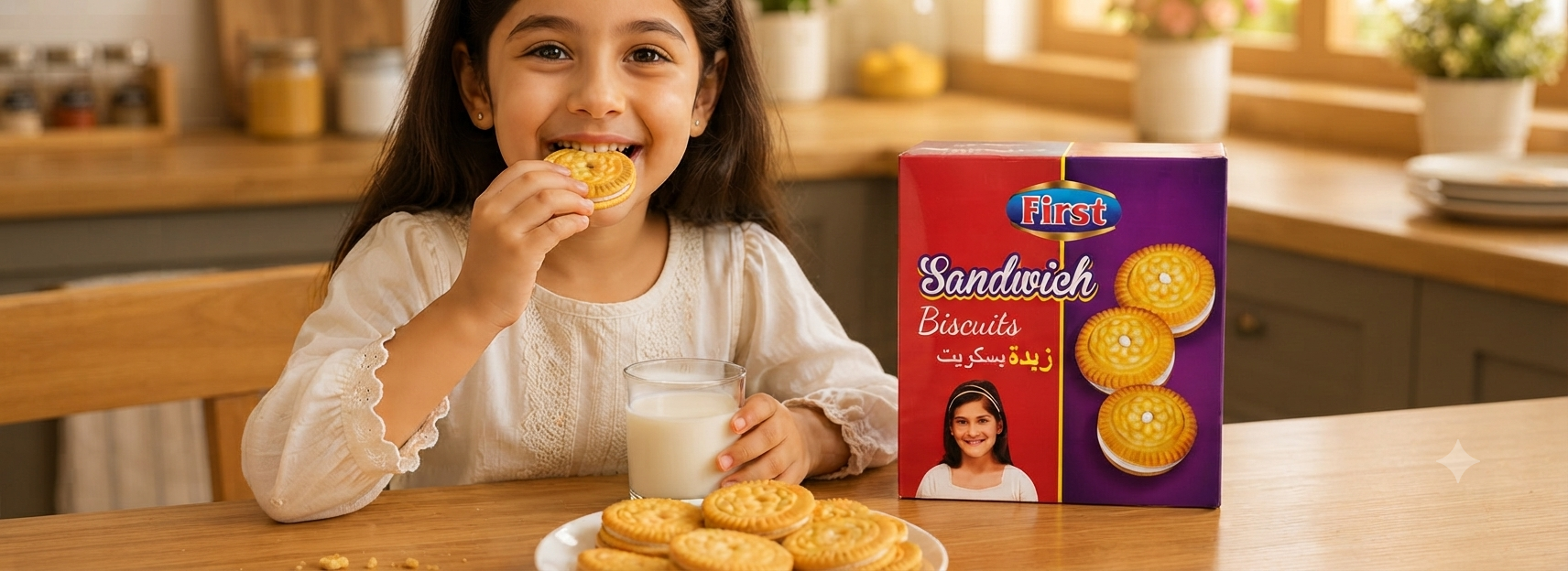 First Cream Sandwich Biscuits